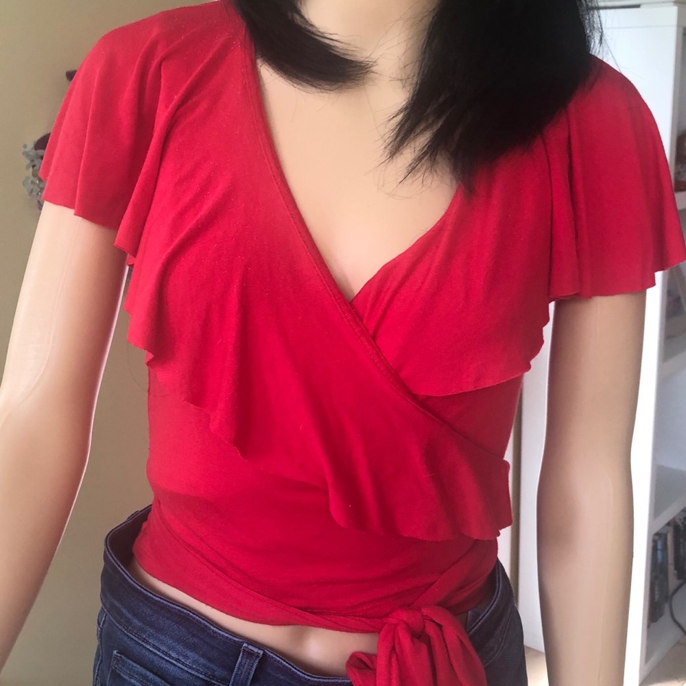 Rachel Pally knit wrap top - Picture 4 of 8